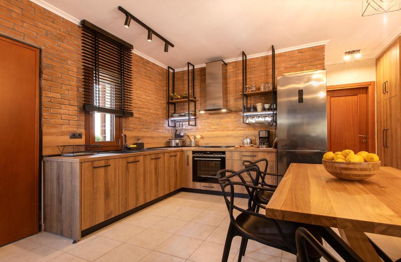 Porto Thea Alexandra Shared Pool Villa, Afytos Ngoại thất bức ảnh